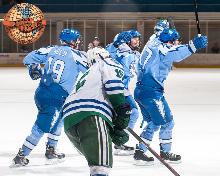 Air Force sweeps Mercyhurst on the back of tonight's 2-0 victory.